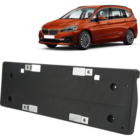 Le support de plaque d'immatriculation est compatible avec la BMW Série 2 Active Tourer F45 (OE : 51137347059). (1/5)