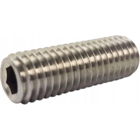 Tornillo prisionero M12x12 sin cabeza A2 DIN 913 50 unidades (1/5)