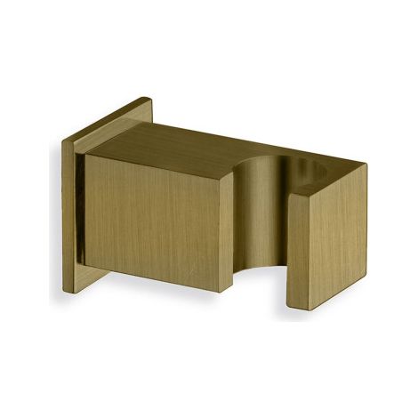 Support douchette carre mural vieux bronze - CRISTINA ONDYNA PD44893