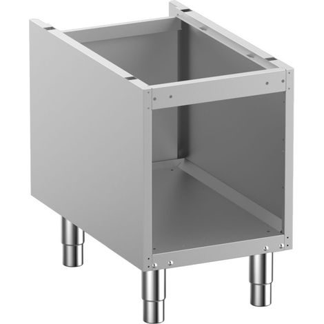 Soubassement ouvert - pieds réglables inox - Diamond