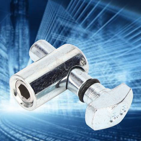 5 Eckverbinder aus Kohlenstoffstahl für 30/40 mm Aluminiumprofile gemäß europäischer Norm, 0 Grad (1/5)
