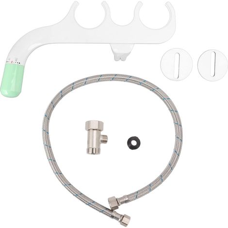 Fissaggio bidet per WC – ugello autopulente – raccordo a T in rame da 7/8 – ausili sanitari – gruppi speciali