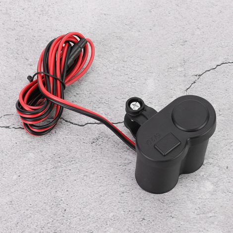 Universeller wasserdichter Motorrad-USB-Anschluss mit 2-in-1-Zigarettenanzünderadapter (1/5)