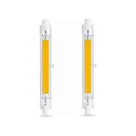 Ampoule LED R7S, 20 W, blanc froid 6000 K, non dimmable, ampoule LED COB mince (lot de 2) (1/2)