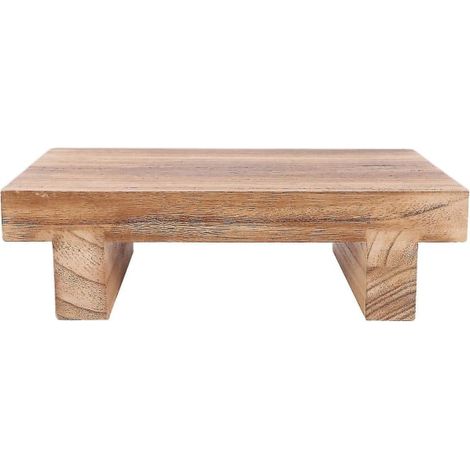 Tabouret en bois pour chevet, intérieur et extérieur, repose-pieds mobile et polyvalent pour salon, chambre (1/4)