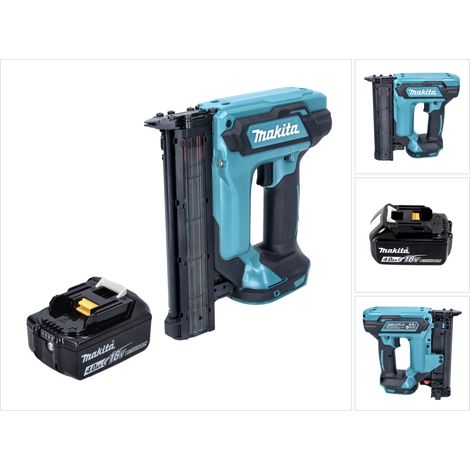 Makita DFN 350 M1 Cloueuse Sans Fil 18 V 15 - 35 mm + 1x batterie rechargeable 4,0 Ah - sans kit chargeur (1/5)