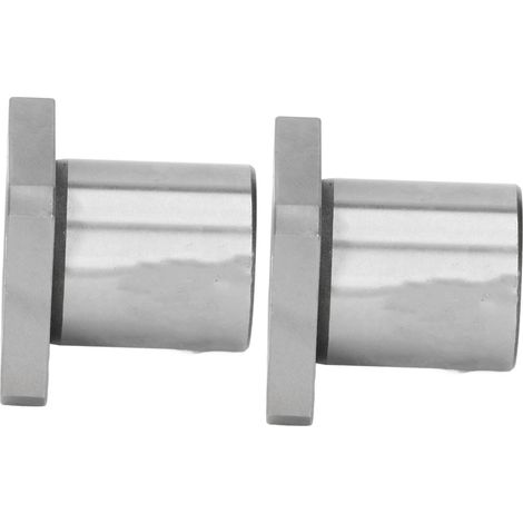 2 roulements à billes linéaires à bride carrée, mouvement linéaire, alésage de 20 mm, diamètre extérieur de 32 mm, longueur de 42 mm, LMK20UU (1/5)