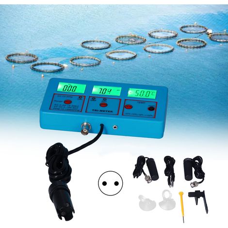 PH-118 Multiparameter-Wasserqualitätsmonitor / pH-Wert / Temperatur / Leitfähigkeit / EC / CF / TDS Europäischer Standard 220 V (1/5)