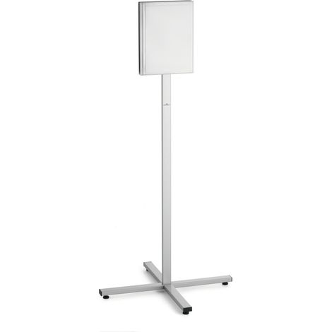 Durable Infoständer OUTDOOR A4, inkl. 2 wasserdichten Magnettaschen, wetterfest und UV-stabilisiert, anthrazit/grau, 502057 (1/2)