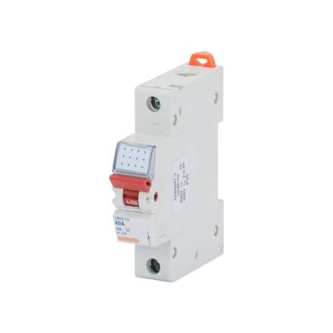 INTER.MANOEUVRE SECTIONNEURS1P 40A GEWISS GW96105