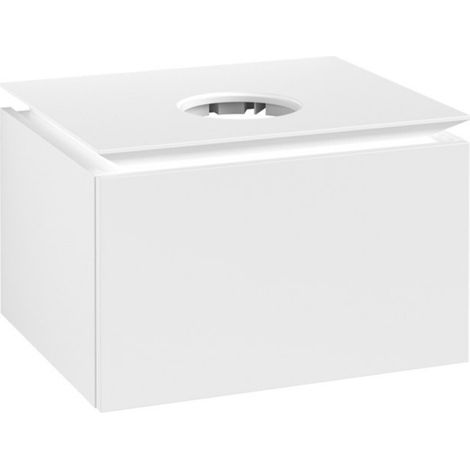 V&B Waschtischunterschrank Legato 60x38x50cm, WT mittig, White Matt (1/3)