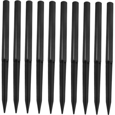 Universal Black Replacement Solar Stakes, 10 Sets PP (1/5)