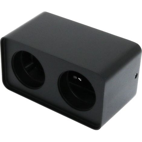IluminaShop - Aro de Superficie Negro Para 2 Modulos 10W Serie Cobfix (1/3)