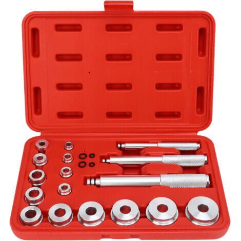 Kit de démontage de roulement pour voitures et motos avec adaptateurs en aluminium de 10 à 42 mm (1/4)