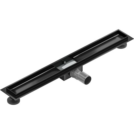 Mexen Flat corps pour écoulement linéaire 70 cm, noir - 1715070 (1/4)