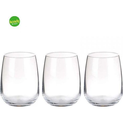 BORMIOLI RESTAURANT TRIS DI BICCHIERI PER ACQUA IN VETRO DA 43 CC
