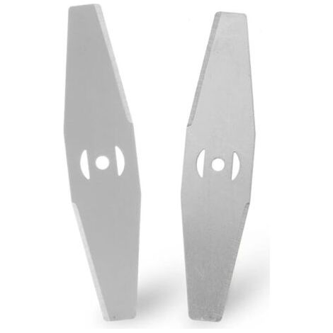 Lame de tondeuse à gazon électrique au lithium 3 trous, lames de scie de rechange pour coupe-herbe, 2 pièces (1/4)