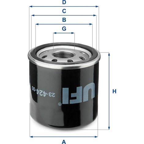 UFI 23.424.00 UFI Ölfilter