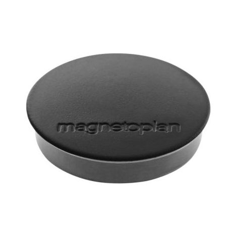 magnetoplan Magnet Discofix Standard (Ø x H) 30 mm x 8 mm rund Schwarz 10 St. 1664212 (1/5)