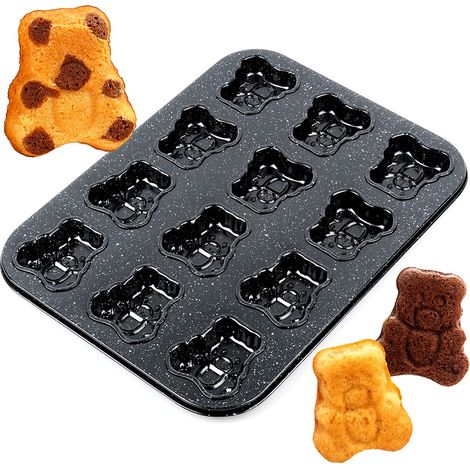 Granitform zum Backen von Teddybär-Keksen (1/5)