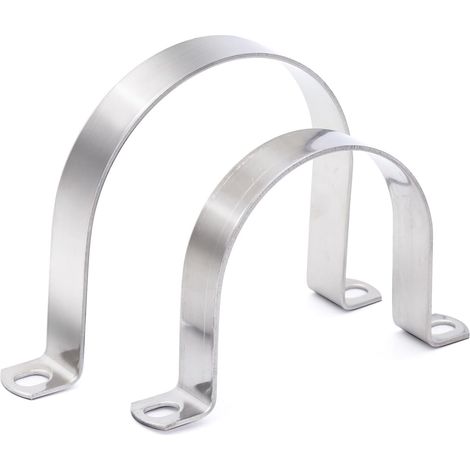 4 Collier De Serrage Inox Ø102 Mm, Fixation Tuyau Robuste Acier 304, Pour Plomberie Et Industrie (1/5)