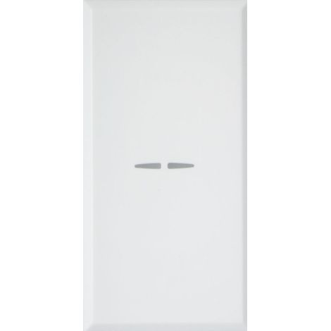 Deviatore assiale unipolare 10A illuminabile S44 Ave Whitek 446002AS