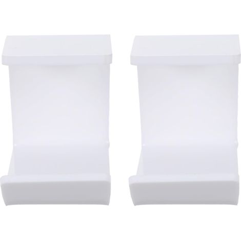 2pièces Support Casque Bureau Acrylique Crochet sans Perçage pour Écouteurs Over-ear Accessoire Pratique pour Organisation Gaming et Travail (1/5)