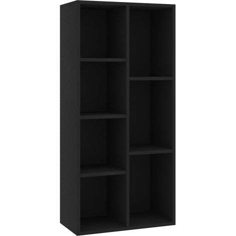 Maison Exclusive - Libreria Nera 50x25x106 cm in Legno Multistrato