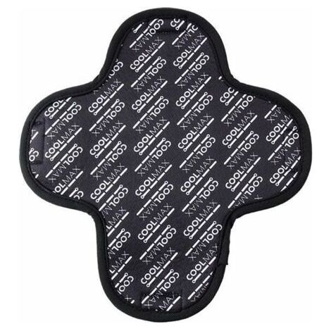 Doublure de casque de moto,2 pcs doublure de casque respirante et anti-transpiration, absorbe les gouttes de sueur, coussin interieur de casque reutilisable et lavable, modele : noir (1/5)