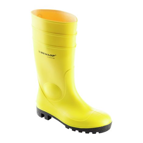 Stivali Sicurezza Pvc Ginocchio 39 Giallo Dunlop (1/4)