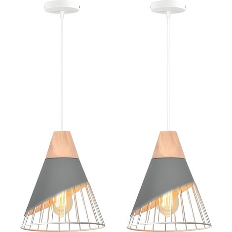 Suspension vintage, plafonnier industriel en métal, lustre moderne, lampe suspendue pour salle à manger, café, restaurant, cuisine (1/5)