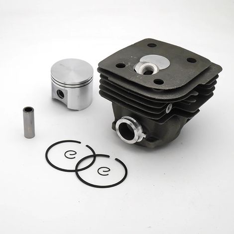 DTEKGAZ - Geeignet für Husqvarna 385 und 390 Benzin-Kettensägenteile (Zylinder/Kolben, 55 mm).