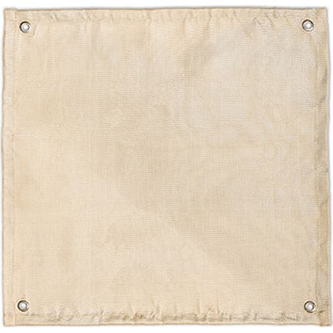 Tapis de foyer - Accessoires de camping et barbecue résistants à la chaleur pour la protection de la pelouse intérieure et extérieure, 45 x 45 cm (1/5)