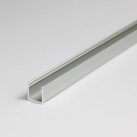 PROVISTON LED Aluminiumprofil 12 x 12 x 2000 mm Weiss Led-Beleuchtung Indirekte Beleuchtung LED Leisten 1 Stück (1/4)