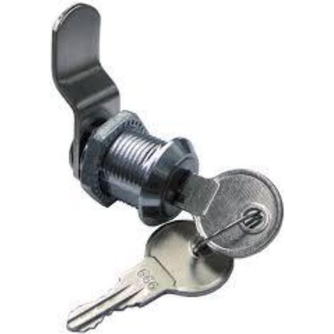 MICEL cerradura buzon curva 20 mm cromada , Cerradura para buzon curva 11135.20mm- Medida 27x23x45mmCromo brillo La llave se puede duplicar con el llavin JMA EVE-4. (1/2)