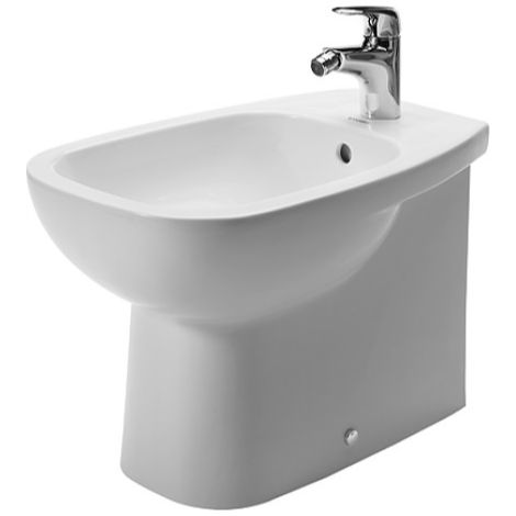 Duravit – Bidet au sol 360x560 mm blanc brillant – Finition brillante – Fixations incluses – Pour salle de bain moderne (1/3)