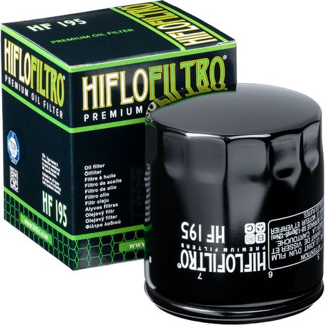 FILTRO DE ACEITE HIFLO HF 195 POLARIS RANGER 1500 '23-'24, RZR PRO '22-'25, SLINGSHOT '20-'25 (OEM 2521728) (50)
