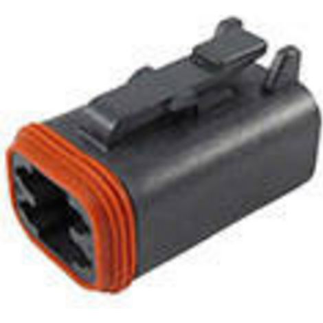 TE Connectivity DT06-4S-P012 Rundstecker Buchse, gerade Gesamtpolzahl: 4 Serie (Rundsteckverbinder):