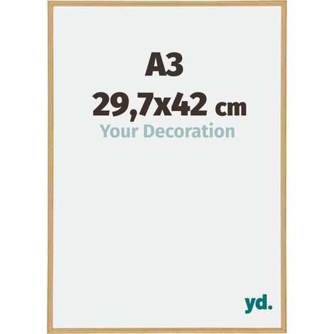 yd. - Cadre photo A3 29.7x42 - Hetre Clair - Plastique - Annecy