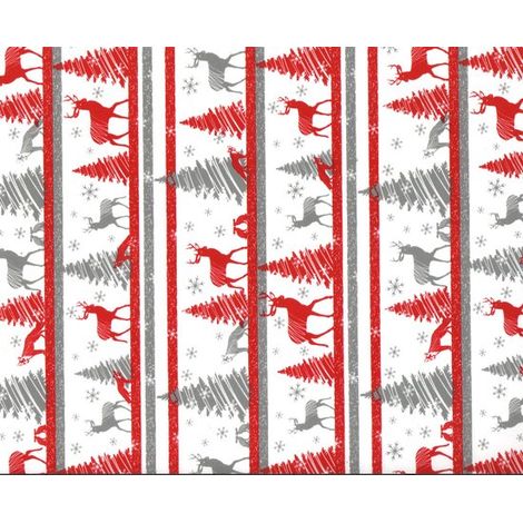 Recycelbare Kraftpapierrollen, perfekt zum Einpacken von Weihnachtsgeschenken, 43 cm x 15 m, ideal für Weihnachts-, Geburtstags- und Partydekorationen (1/2)