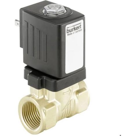 Burkert Electroválvula 221674 Negro 24 Voltios