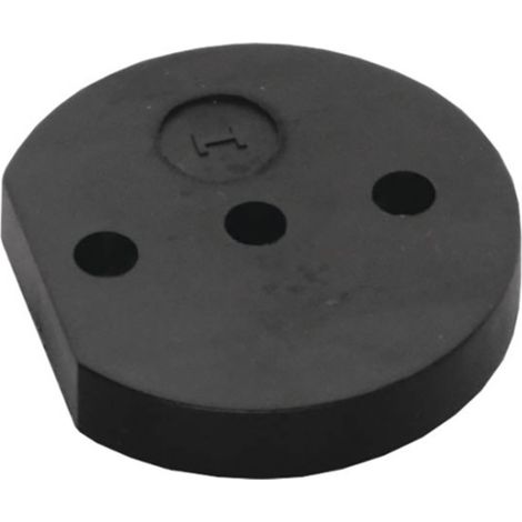 Sottiletta in nylon nero D.60mm H.10mm per art. 3000 259 313 (1/2)