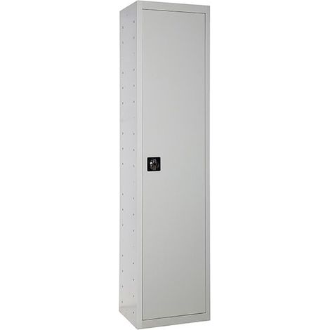 Simonrack Metallbesenständer grau mit 4 Regalen