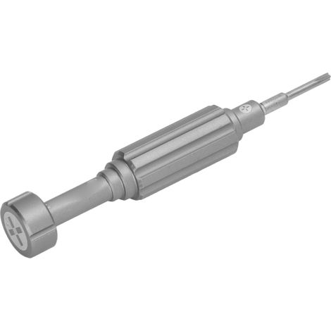 Tournevis canon en acier de taille moyenne (2,5 mm) avec tournevis magnétique (1/5)