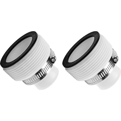 Kit de Conversion d'adaptateurs de Tuyau de Type B 25009 10722 Compatible avec Les adaptateurs de Tuyau de Type B - pour Pompe de Filtration et kit de Conversion d'eau salée - 2 pièces (1/5)