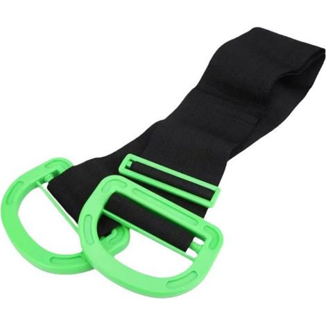 Moving and lifting straps for furniture, boxes, mattress frames, lifting straps (2 pieces) (1/5)