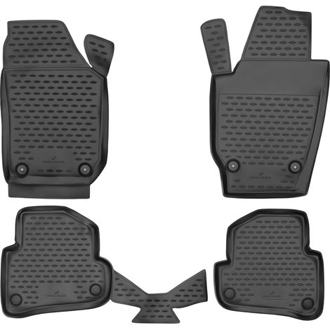 Tapis en caoutchouc XTR pour Skoda Fabia II 12/2006 - 12/2014, Fabia II Combi 10/2007 - 12/2014 (1/5)
