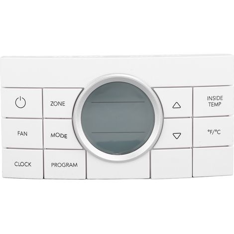 Eosnow RV-Thermostat 3314082.011, Mehrzonen-Komfortsteuerung, 10 Tasten, für Klimaanlagen der Serie 579 595 6308 520 5305 6218XX 6318XX 6403XX, Weiß