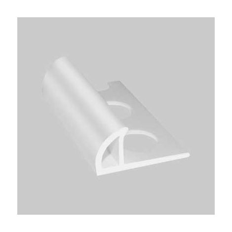 Profilo jolly per rivestimenti h. 10 mm - bianco - barra 2,60 mt conf. da 156 ml