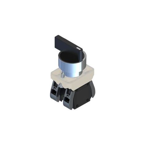 Commutateur sélectionneur RS PRO 3 positions 1 N/O, Vis 30mm ( Prix pour 1 )